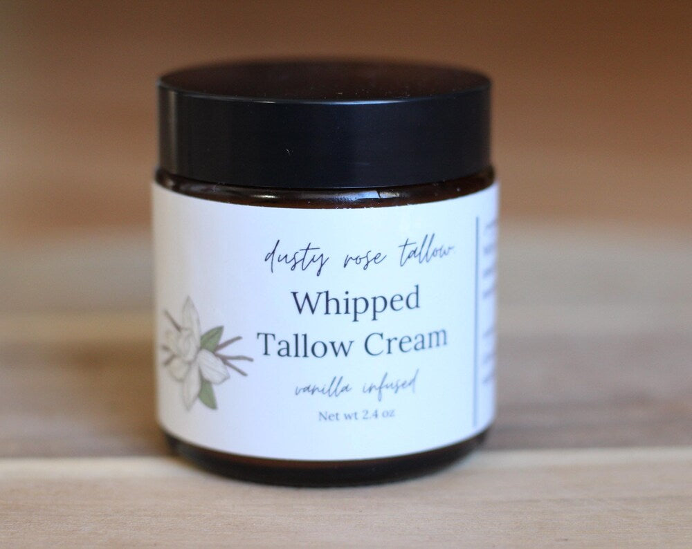 Vanilla Infused Tallow Cream