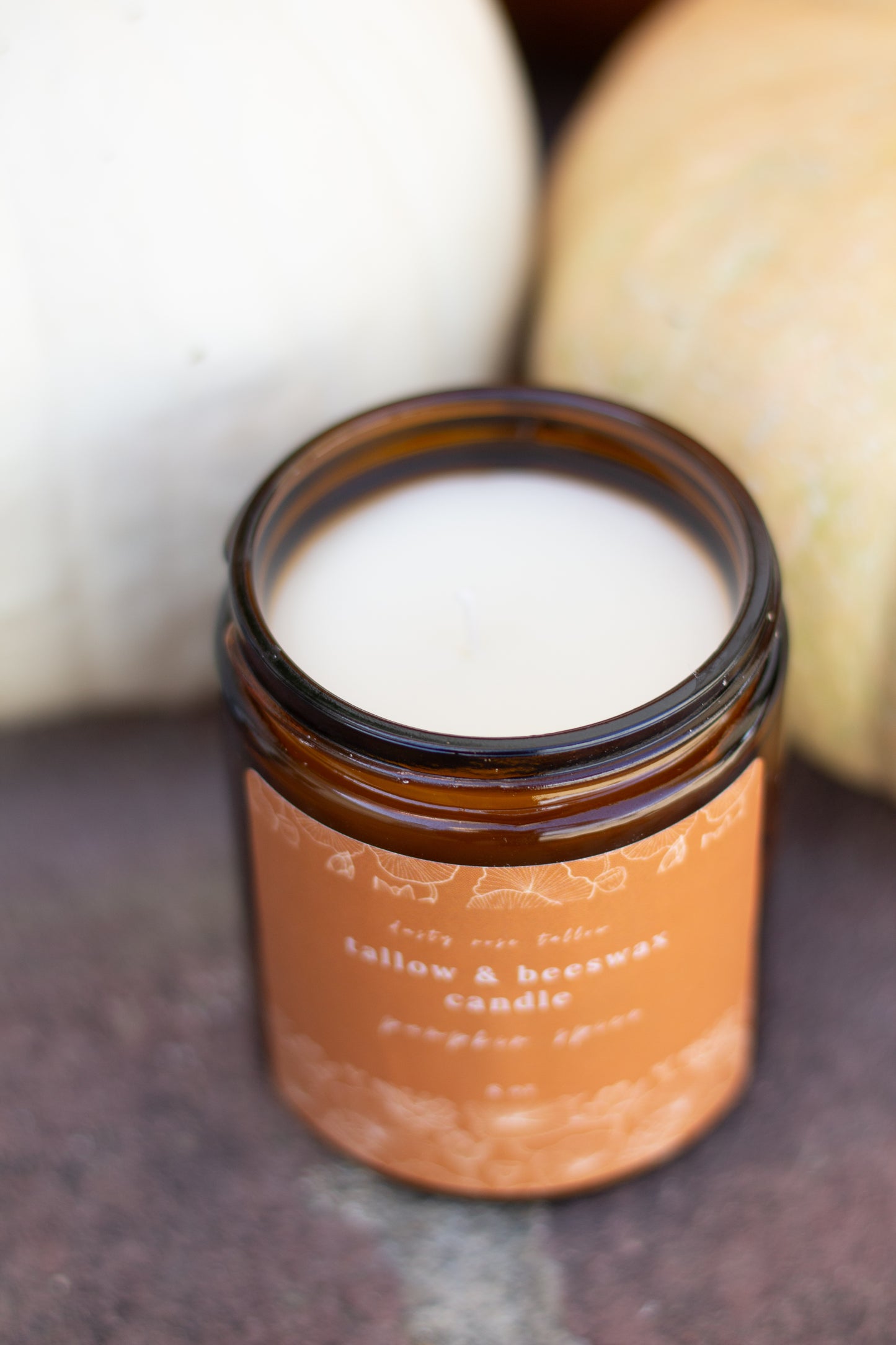 tallow & beeswax candle - pumpkin spice