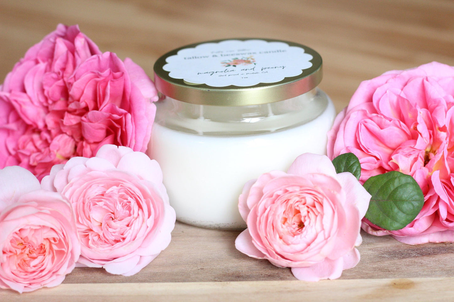 Tallow and Beeswax Candle -